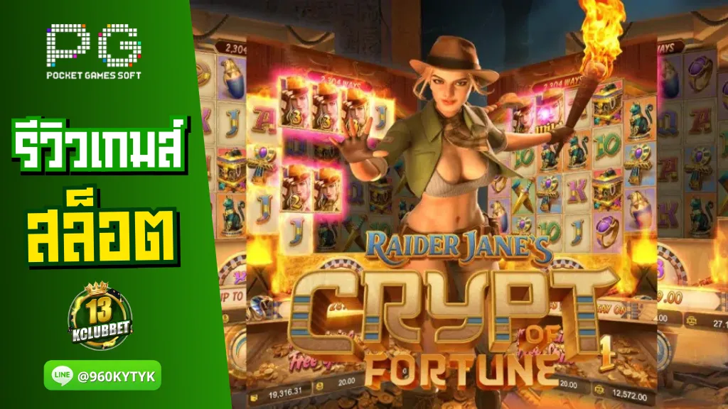 13kclubbet สล็อต รีวิวเกมส์ Raider Jane’s Crypt of Fortune